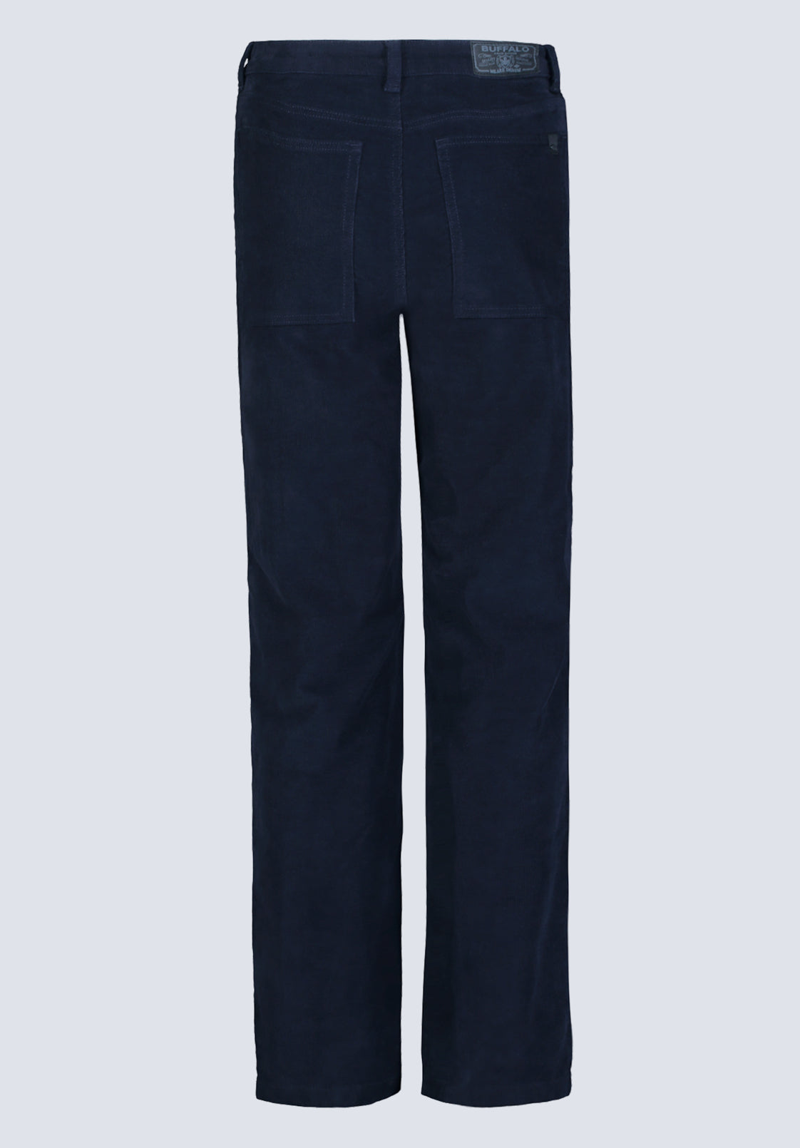 Mid Rise Straight Mary Women's Pants. Rinse Washed Navy - BL16007