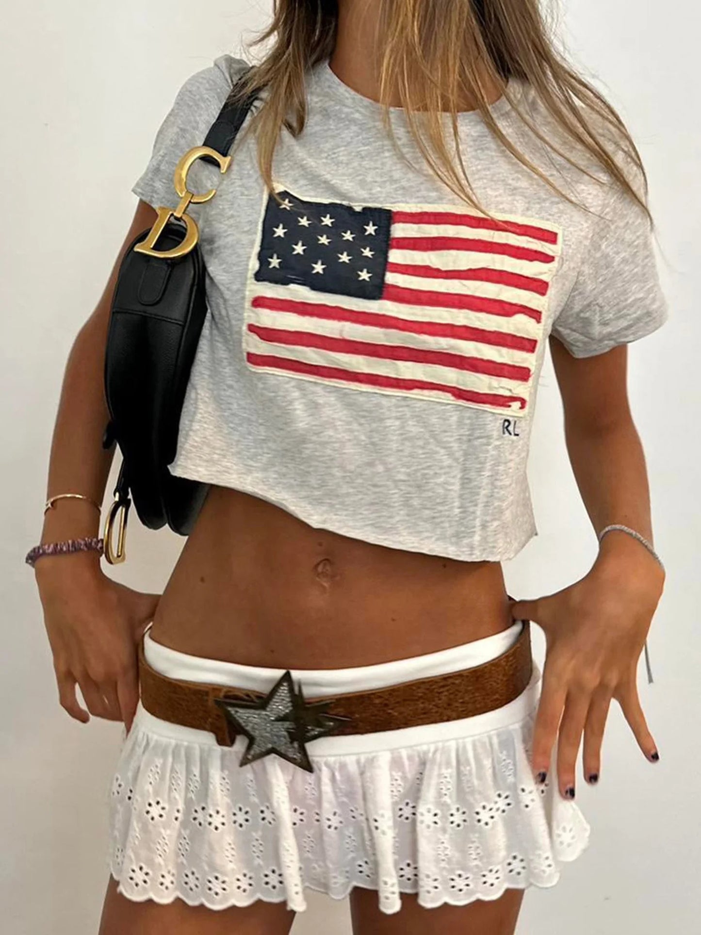 Women s Short Sleeve V-Neck Graphic Print Tee Shirt Casual Summer Top with Floral Design for Everyday Wear