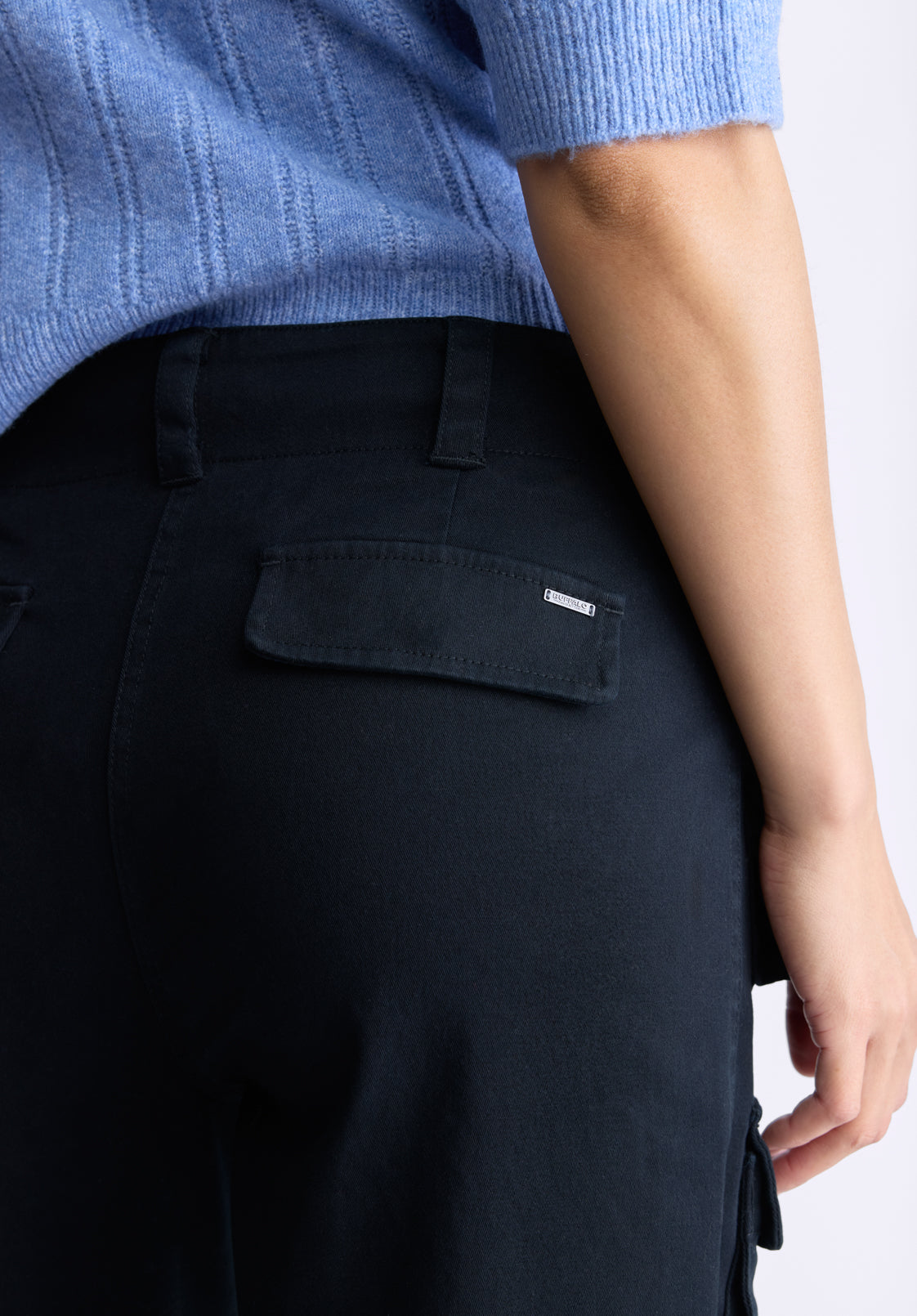 Fellie Women's Cargo Pants. Black - WB0011F