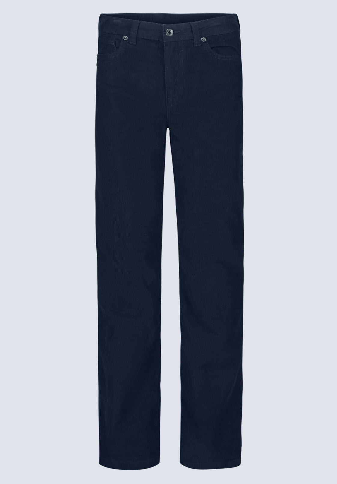 Mid Rise Straight Mary Women's Pants. Rinse Washed Navy - BL16007