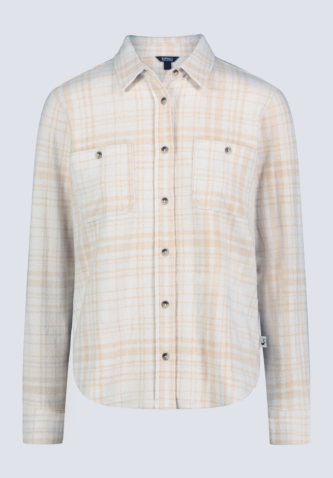 Georgie Women's Long-Sleeved Shirt. Biscotti Beige - KT0124F