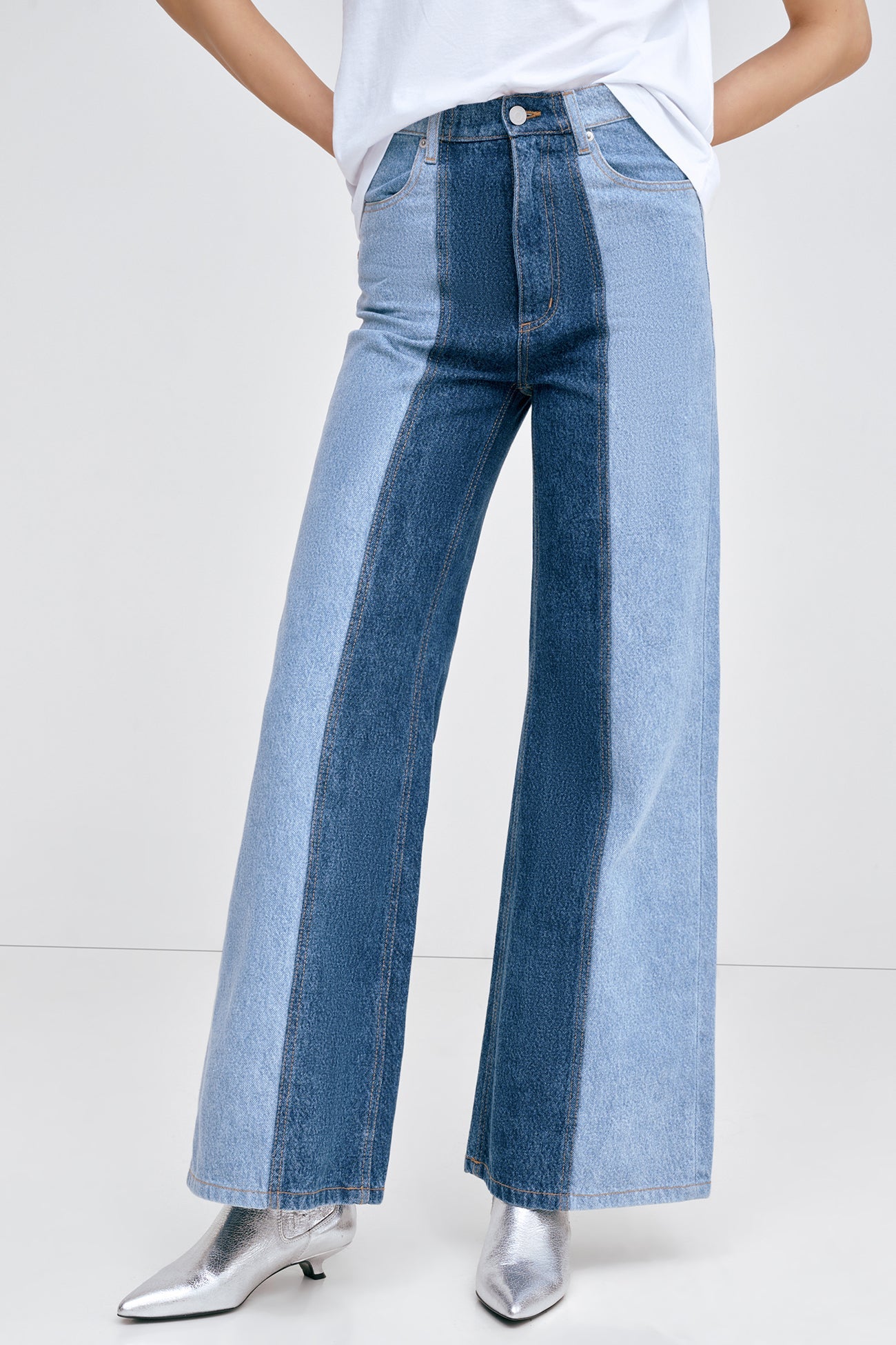 Christina Two-Toned Jeans