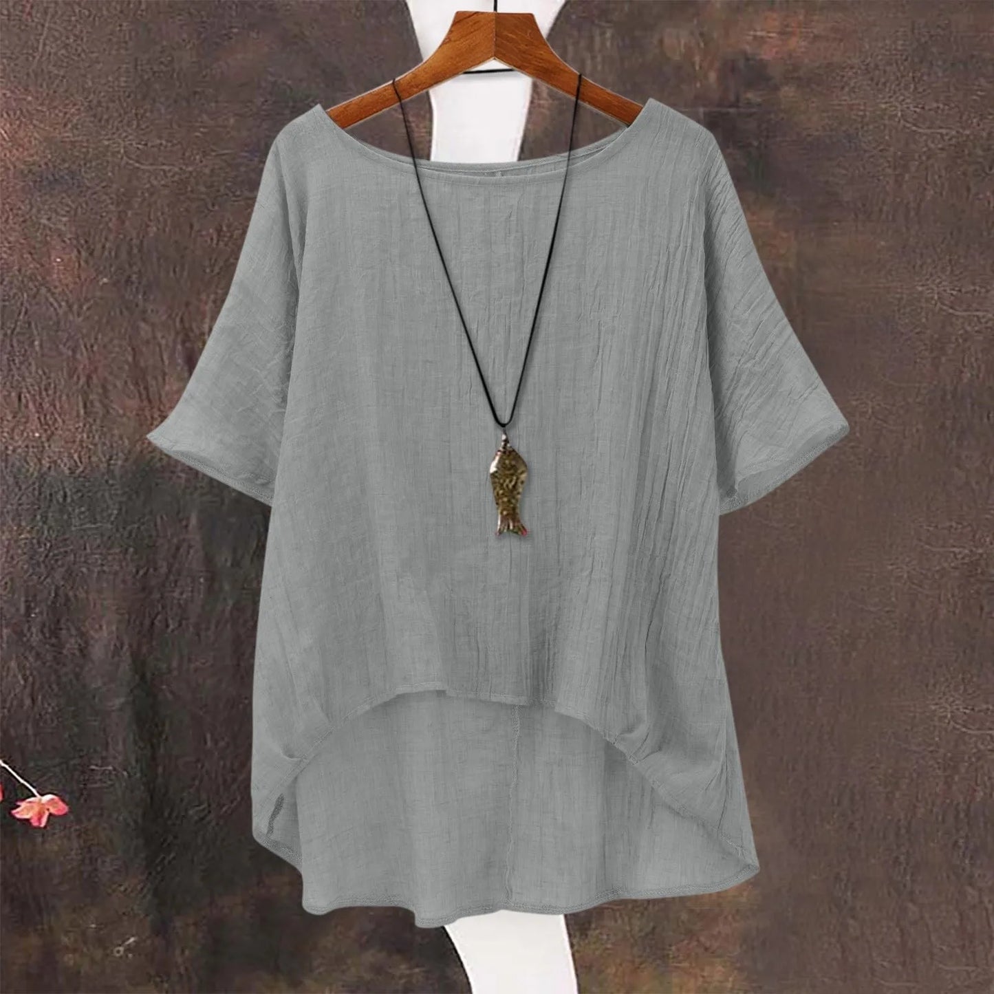 Woman Clothes Fashionable Ladies Summer Cool Casual Loose Linen Tops Ropa Mujer Camisetas Mujertops For Woman футболка женская
